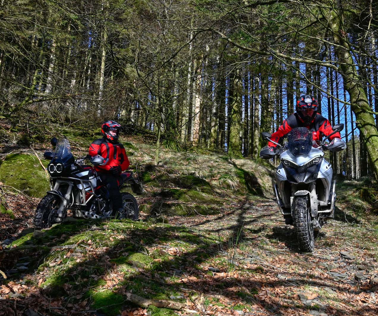 Improve your abilities and off-road bike control further
